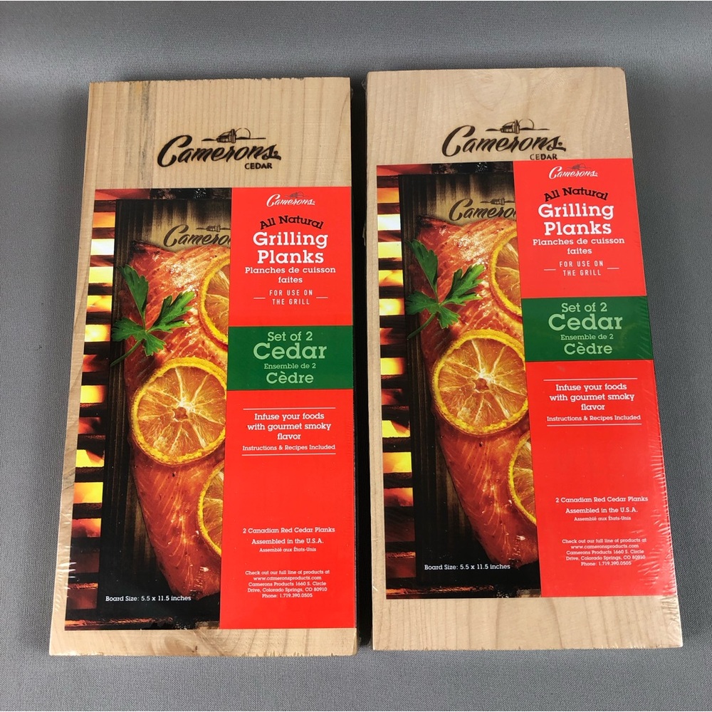 Camerons All Natural Grilling Planks Set of 2